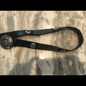 Authentic Harley Davidson black belt
